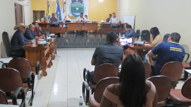 23ª Sessão Legislativa/22 da Câmara Municipal de Santa Terezinha